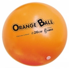 BOLA PARA EXERCÍCIOS ORANGE BALL 28 CM CARCI